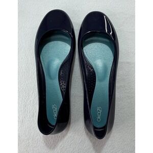 Oka B 10 Women's Flats Blue Comfort Minimalist Classy City Capsule Office